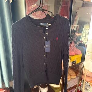 Polo by Ralph Lauren Navy Cardigan